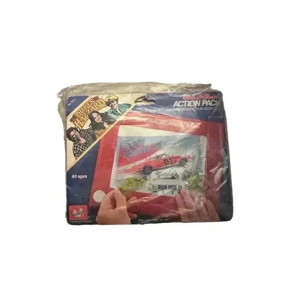 Lot of Dukes of Hazzard Vintage Etch-A-Sketch Action Packs - Picture 3 of 13